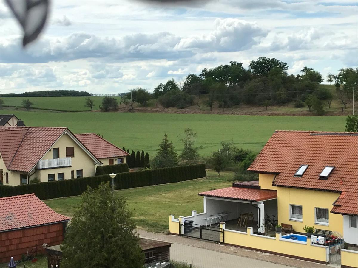 Ferienwohnung Mit Brockenblick Langenstein ภายนอก รูปภาพ