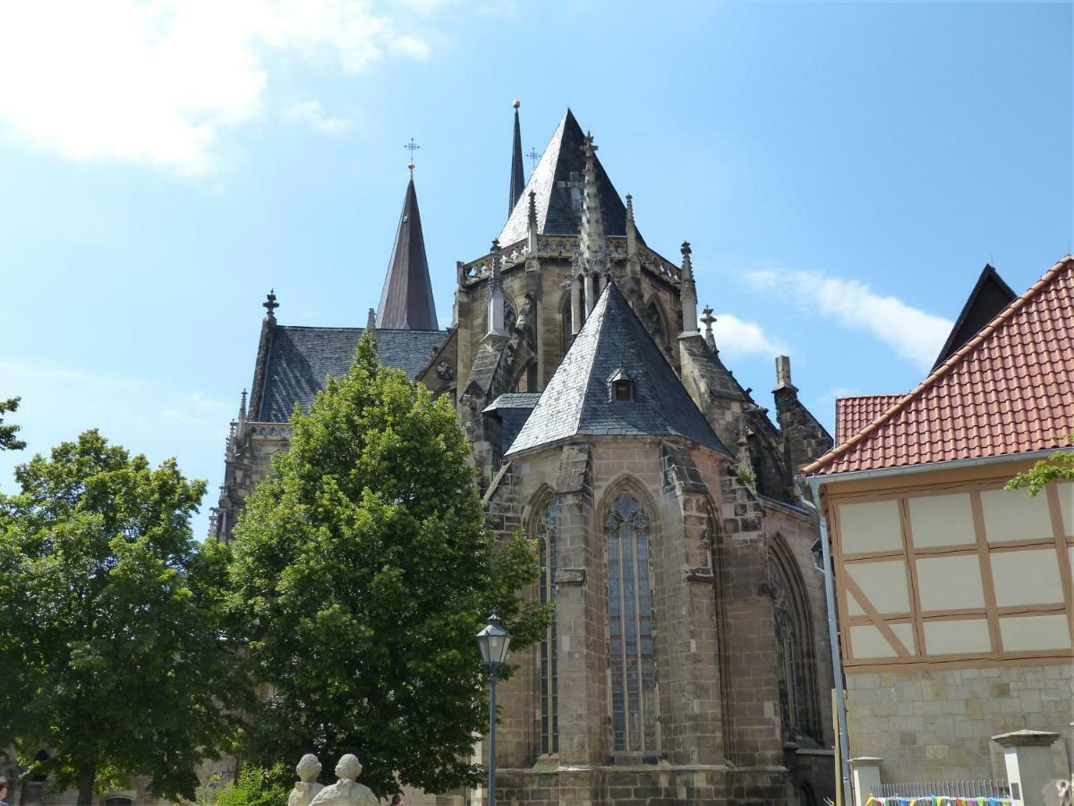 Ferienwohnung Mit Brockenblick Langenstein ภายนอก รูปภาพ