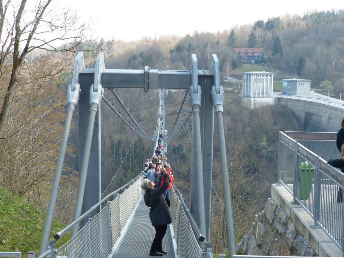 Ferienwohnung Mit Brockenblick Langenstein ภายนอก รูปภาพ
