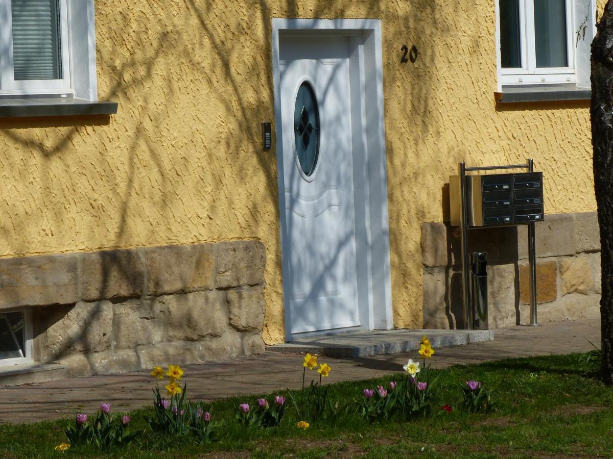 Ferienwohnung Mit Brockenblick Langenstein ภายนอก รูปภาพ